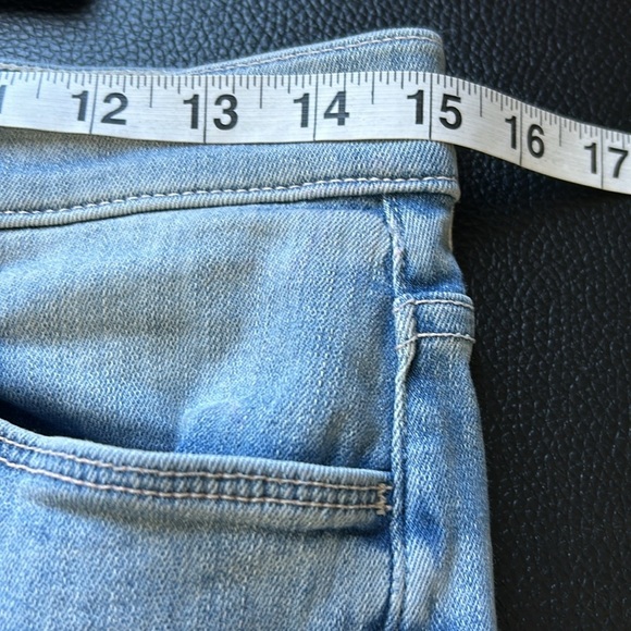 MOTHER The Lace Up Dazzler Ankle Tinge Light Wash High Waist Sz 29 - Picture 11 of 15